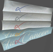 Load image into Gallery viewer, FU CANCER window banner
